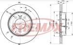 FREMAX Тормозной диск BD-4539