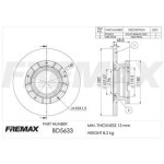 FREMAX Piduriketas BD-5633-KT