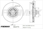 FREMAX Тормозной диск BD-6773