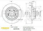 FREMAX Piduriketas BD-9078