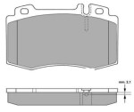 FREMAX Piduriklotsi komplekt,  ketaspidur FBP-1299