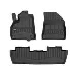 Põrandamatid ( komplekt, kumm, 3tk., värv must) PEUGEOT 5008 06.09-03.17 minivan