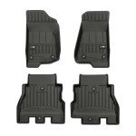 Kummimatid (kumm / tpe, kmpl., 4 tk, värv must) sobib: JEEP WRANGLER IV 11.17-