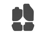Salongimatid Kumm, 4 tk BASIC, Esiosa/Tagumine, kmpl., värv must, sobib: VOLVO V70 I 12.95-12.00, Universaal