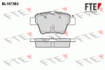 FTE Piduriklotsi komplekt,  ketaspidur 9010558