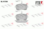 FTE Piduriklotsi komplekt,  ketaspidur 9010560