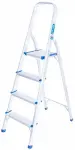 бытовая лестница 4 степени alu 140cm geko
