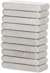 magnetid kandilised 10x4x1.5mm 10tk/kompl. (materjal neodymium) geko