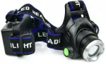 Фонарик на голову 1000lm xm-l t6 cree led перезаряжаемый geko