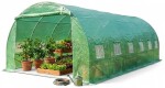 kasvuhoone uv-kindel 3x6x2m geko