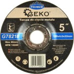 lihvketas metallile/terasele 125x6.0x22.2mm premium geko