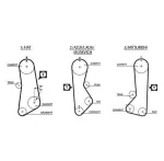GATES  Hammasrihm PowerGrip® 5002