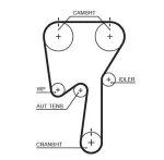 GATES  Hammasrihm PowerGrip® 5509XS