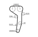 GATES Hammasrihm PowerGrip™ 5607XS