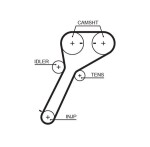 GATES  Hammasrihm PowerGrip® 5651XS