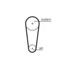 GATES  Hammasrihm PowerGrip® 5682XS