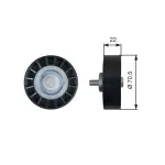 GATES Seade-/juhtrull,  soonrihm DriveAlign™ T36607