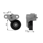GATES  Rihmapinguti,soonrihm DriveAlign® T38159