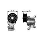 GATES Rihmapinguti,  soonrihm DriveAlign™ T38357