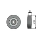 GATES Pingutusrull,  soonrihm DriveAlign™ T39245