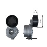 GATES  Rihmapinguti,soonrihm DriveAlign™ T39333