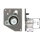 GATES Pingutusrull,  Hammasrihm PowerGrip™ T41240