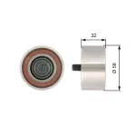 GATES  Seade-/juhtrull,hammasrihm PowerGrip™ T42141