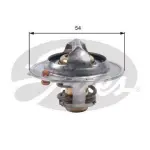 GATES Termostaat,  Jahutusvedelik TH45390G1