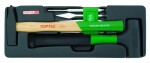 TOPTUL Tööriistade komplekt - 5 x meisel ,2 x haamer, 