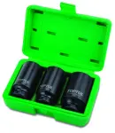 TOPTUL Löökpadrunite komplekt  1/2", 30,32,36mm