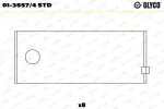 GLYCO  Kepsulaager 01-3557/4 STD