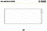GLYCO  Kepsulaager 01-4079/4 STD