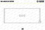 GLYCO  Kepsulaager 01-4127/4 STD