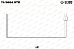 GLYCO  Kepsulaager 71-3084 STD