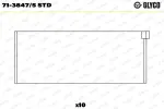 GLYCO  Kepsulaager 71-3847/5 STD