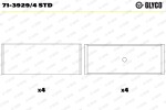 GLYCO  Kepsulaager 71-3929/4 STD