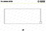 GLYCO  Kepsulaager 71-3994 STD
