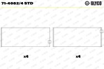 GLYCO  Kepsulaager 71-4082/4 STD