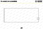 GLYCO 71-4167/4 0.50mm