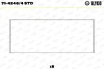 GLYCO  Kepsulaager 71-4246/4 STD