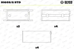 GLYCO Kepsusaale H1055/5 STD