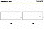 GLYCO  Väntvõlli laager H1222/5 STD