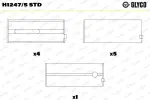 GLYCO Kepsusaale H1247/5 STD