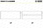 GLYCO H997/7 0.50mm