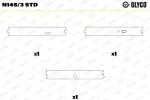 GLYCO  Nukkvõllilaager N145/3 STD