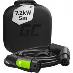kaabel laadimiseks autole elektri TYPE 2 7.2KW 5M laadimiseks EV / PHEV