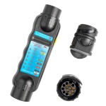 Haagise istiku ja pistikupesa tester 7/13PIN, kaasas 2 adapterit Amio