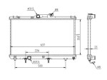 HART  Radiaator,mootorijahutus 637 205