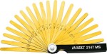 Щуп Латунь 20 листа 0.05-1.00mm hazet