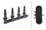 HELLA Süütepool 12V 5DA 358 000-241